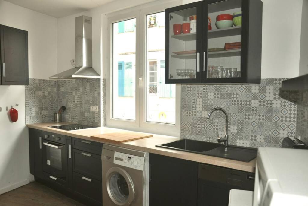 Апартаменты Duplex Avec Belle Terasse Au Centre De Бейонн Экстерьер фото
